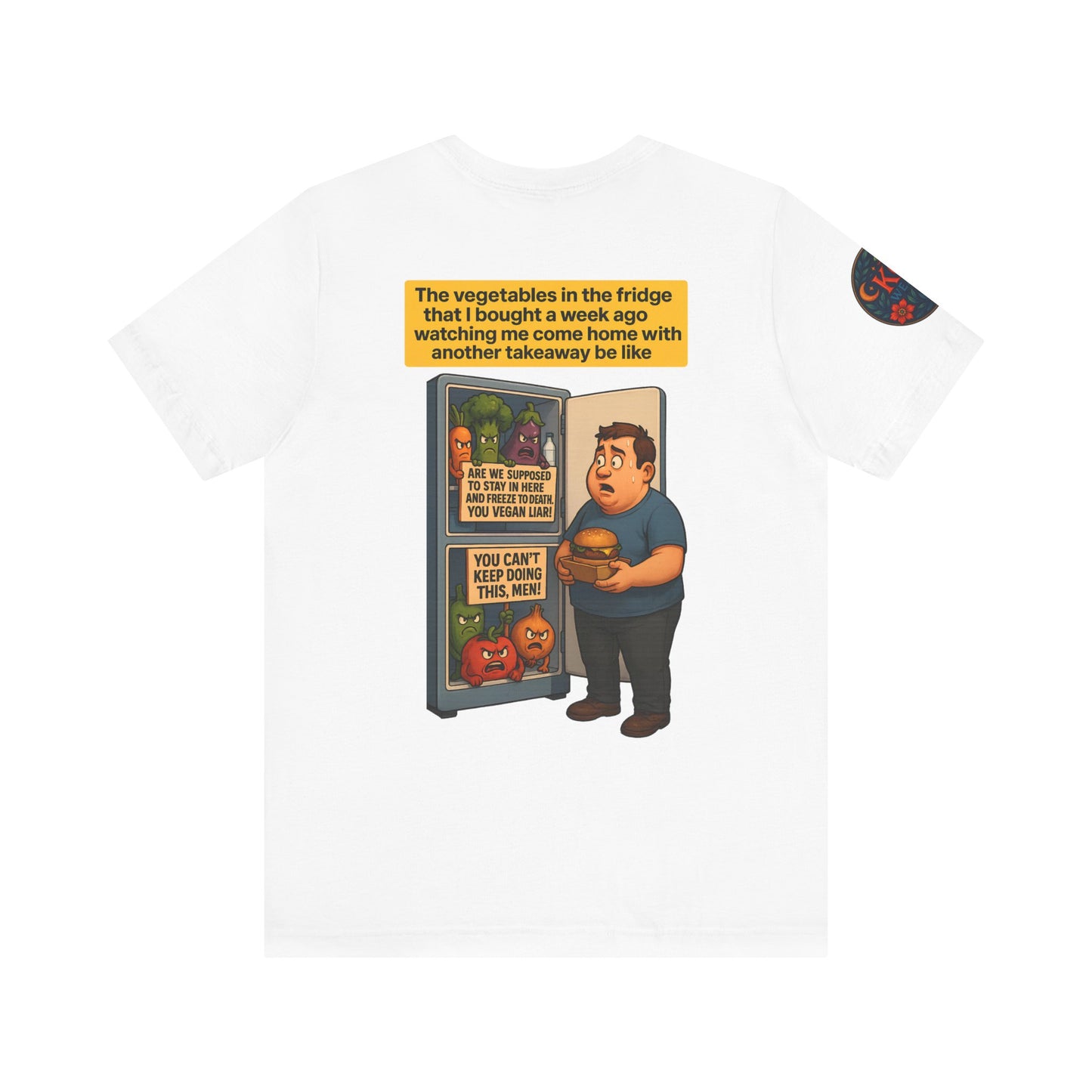 Funny Unisex TSHIRT For People Who Prefer Whats In The (TAKEAWAYBOX) Than Having Salad