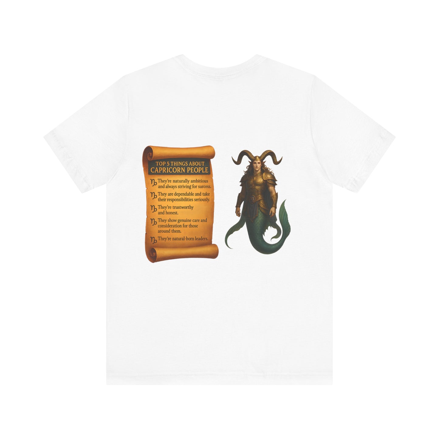 UNISEX TSHIRT FOR (CAPRICORN) LOVERS
