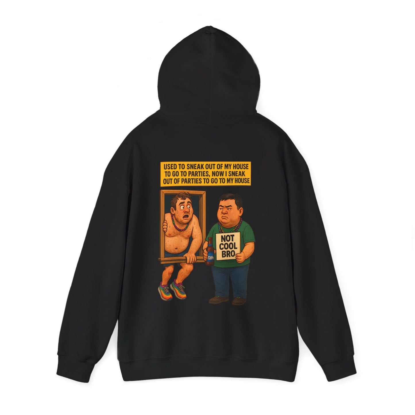 Funny Unisex HOODIE For People Who Hate Late Night (PARTY)
