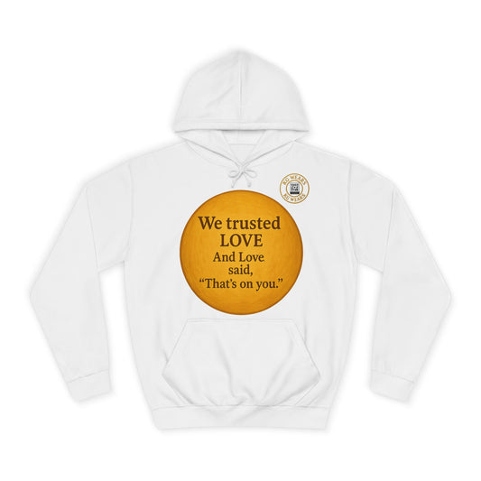 Funny (Clown & Mime) relationship Hoodie Unisex wear