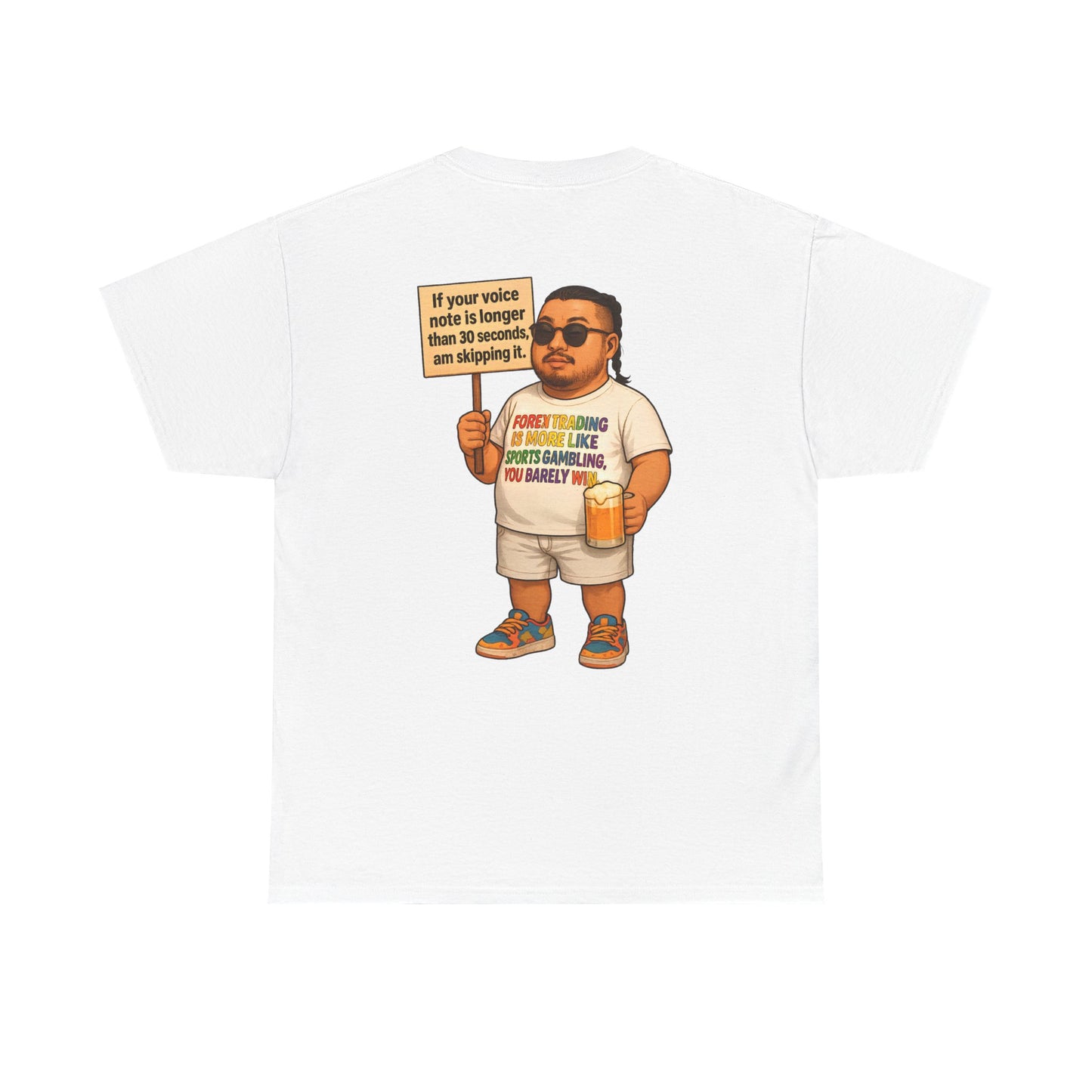 Forex Trading Unisex Tshirt  For People Who Dont Like Long (VOICE NOTE)