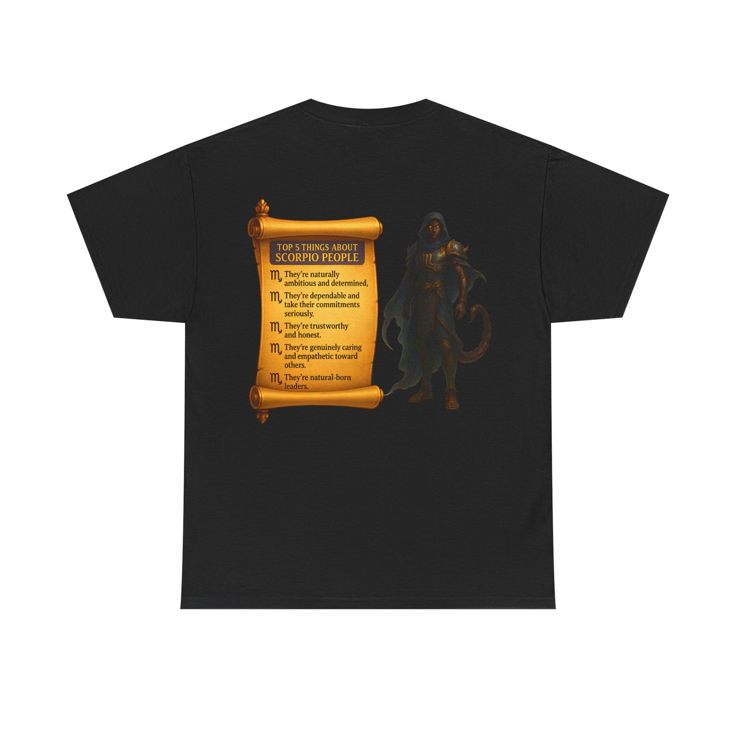 UNISEX TSHIRT FOR (SCORPIO) LOVERS
