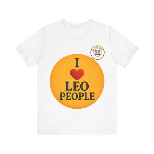 UNISEX TSHIRT FOR (LEO) LOVERS
