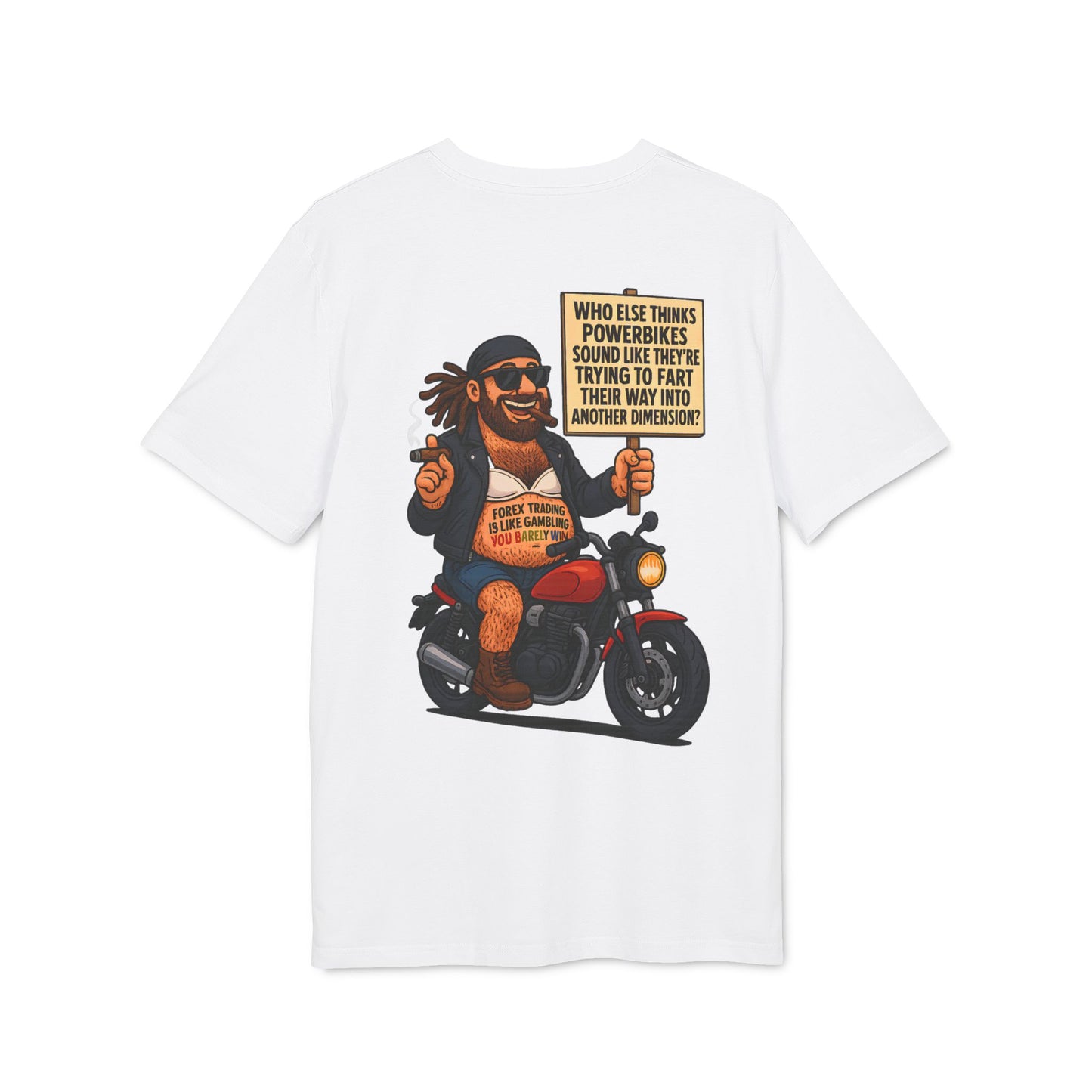 UNISEX TSHIRT FOR PEOPLE WHO HATE (MOTORBIKES) NOISE