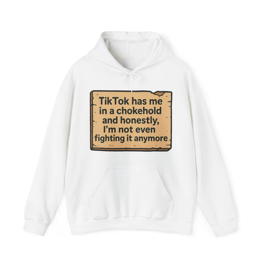 Funny TikTok Hooded Sweatshirt for Trendsetters