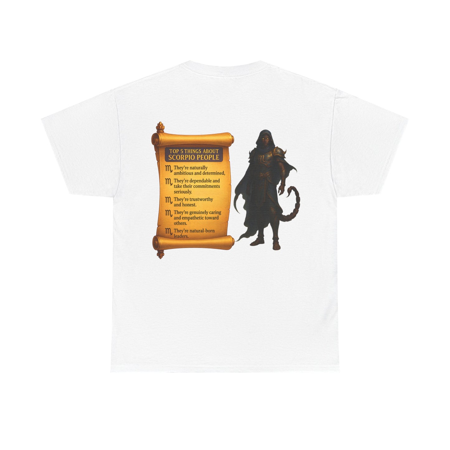 UNISEX TSHIRT FOR (SCORPIO) LOVERS