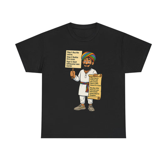 Funny COURSE Unisex Heavy Cotton Tee
