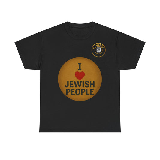 A Friendly Unisex Hoodie with Jewish Pride Design (JEWISH)