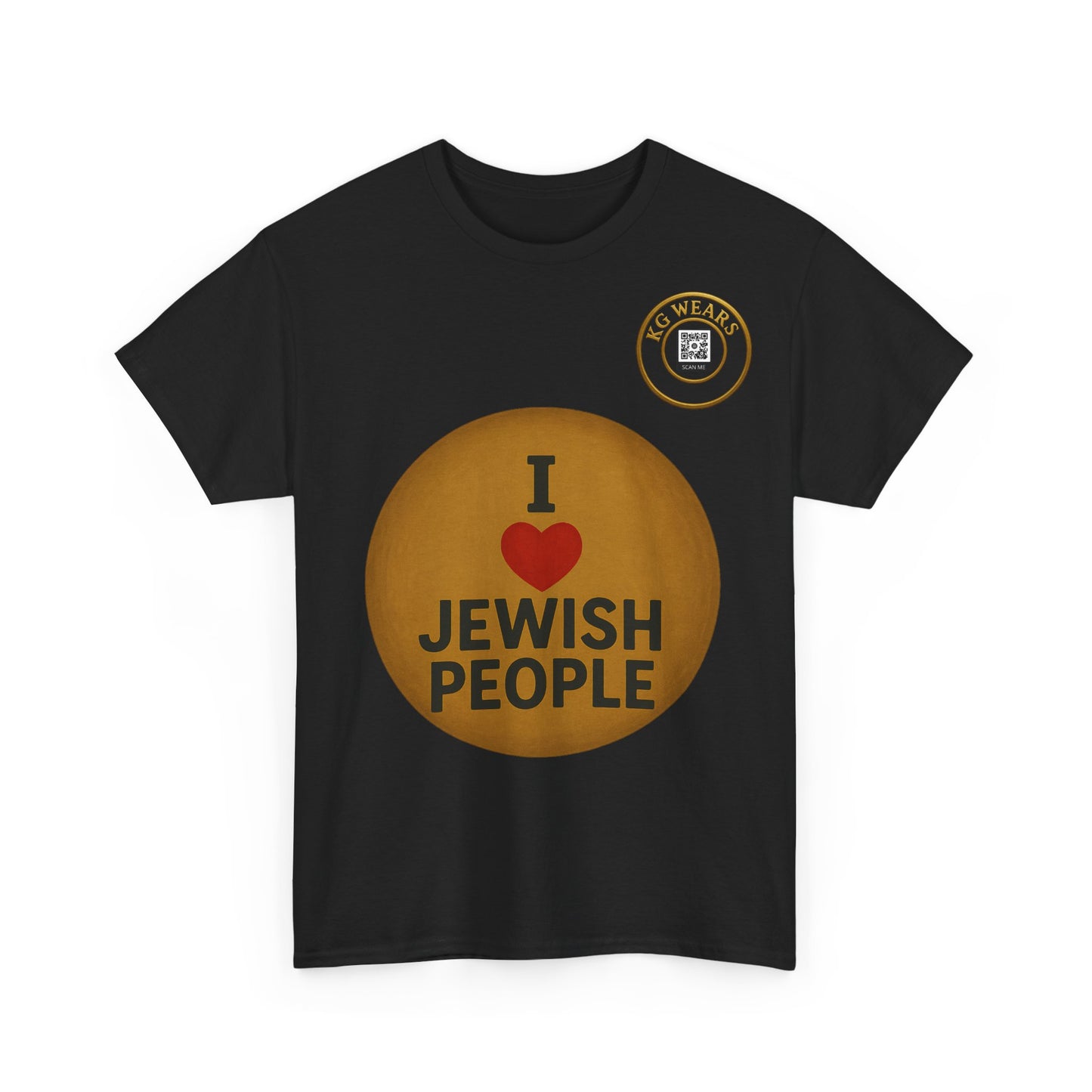 A Friendly Unisex Hoodie with Jewish Pride Design (JEWISH)