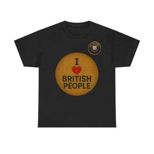 A Friendly Unisex Hoodie with British Pride Design (BRITISH)