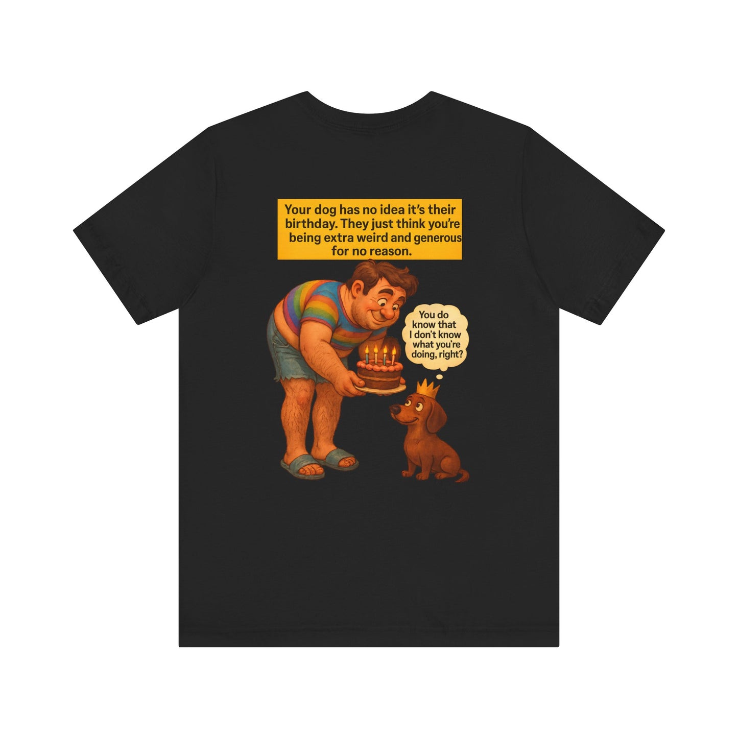 Funny Unisex TSHIRT For People Who Love Hosting Birthday Parties For Their (DOGS)