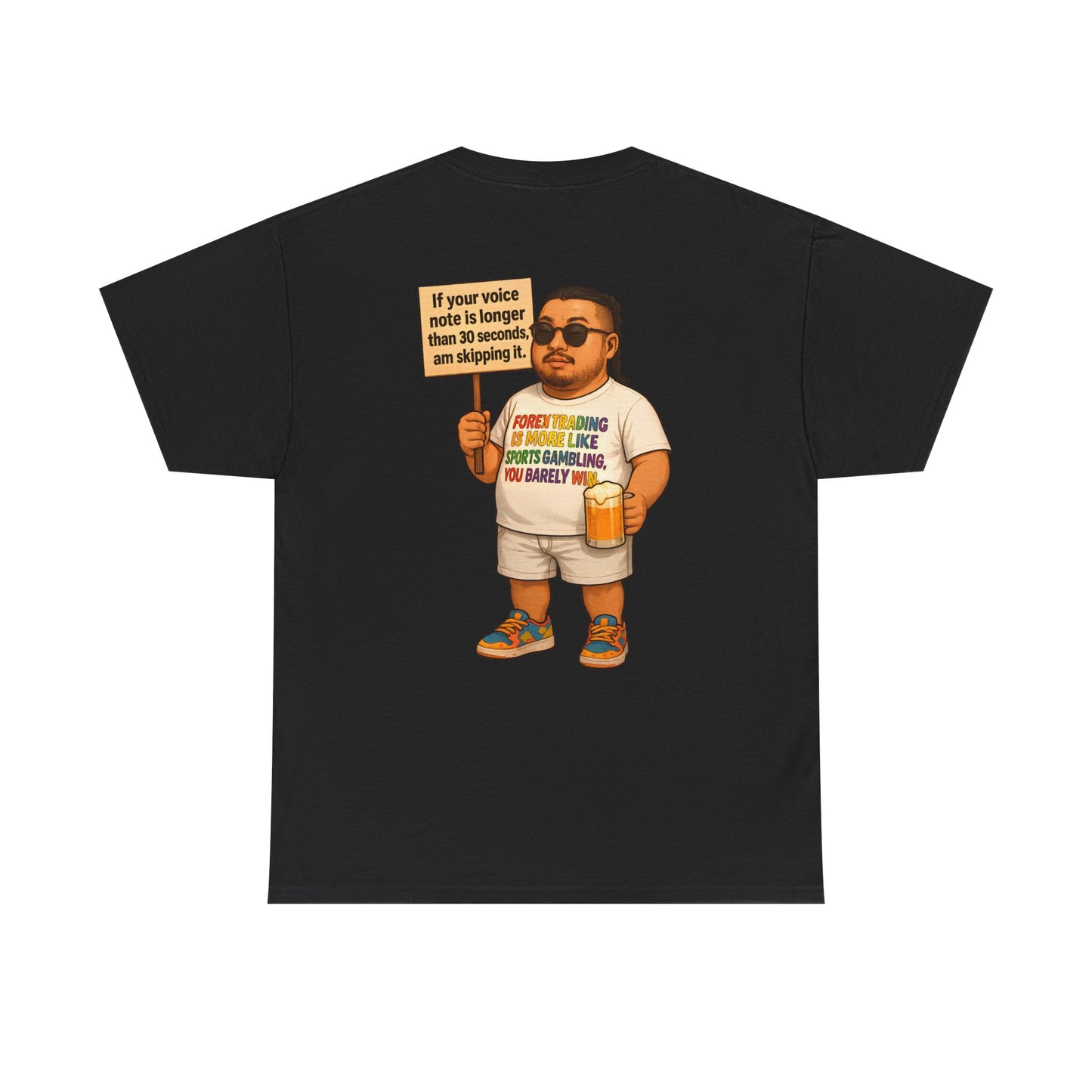 Forex Trading Unisex Tshirt  For People Who Dont Like Long (VOICE NOTE)
